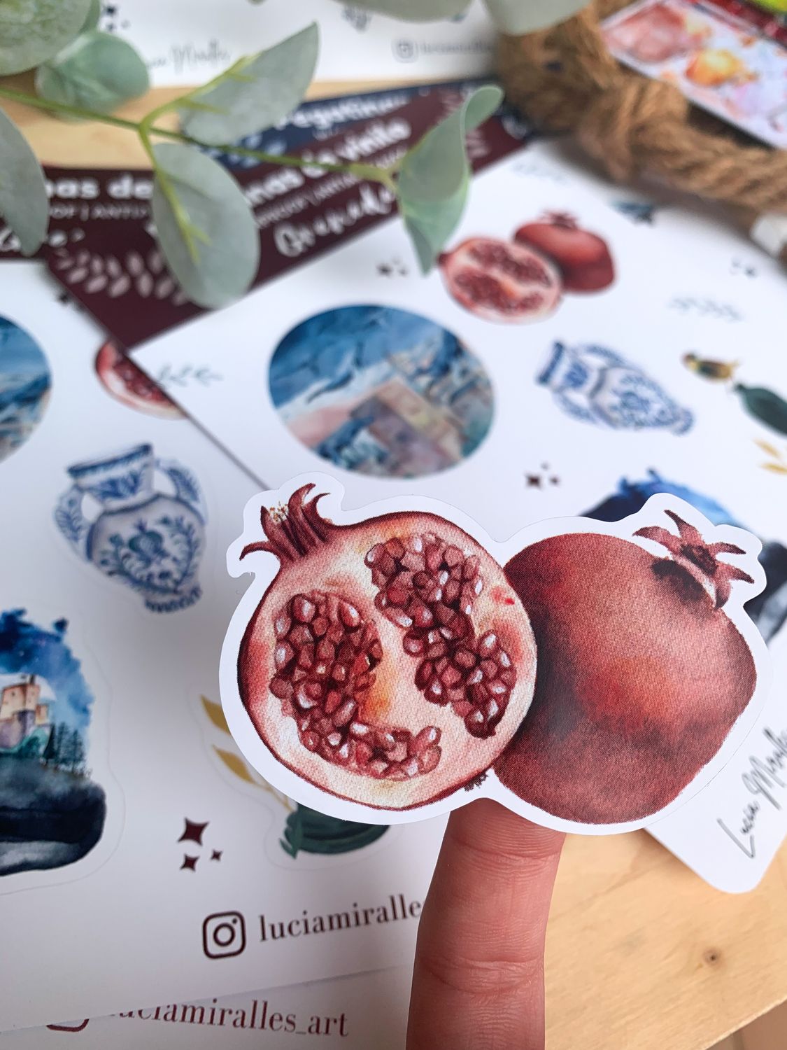 Set pegatinas Granada