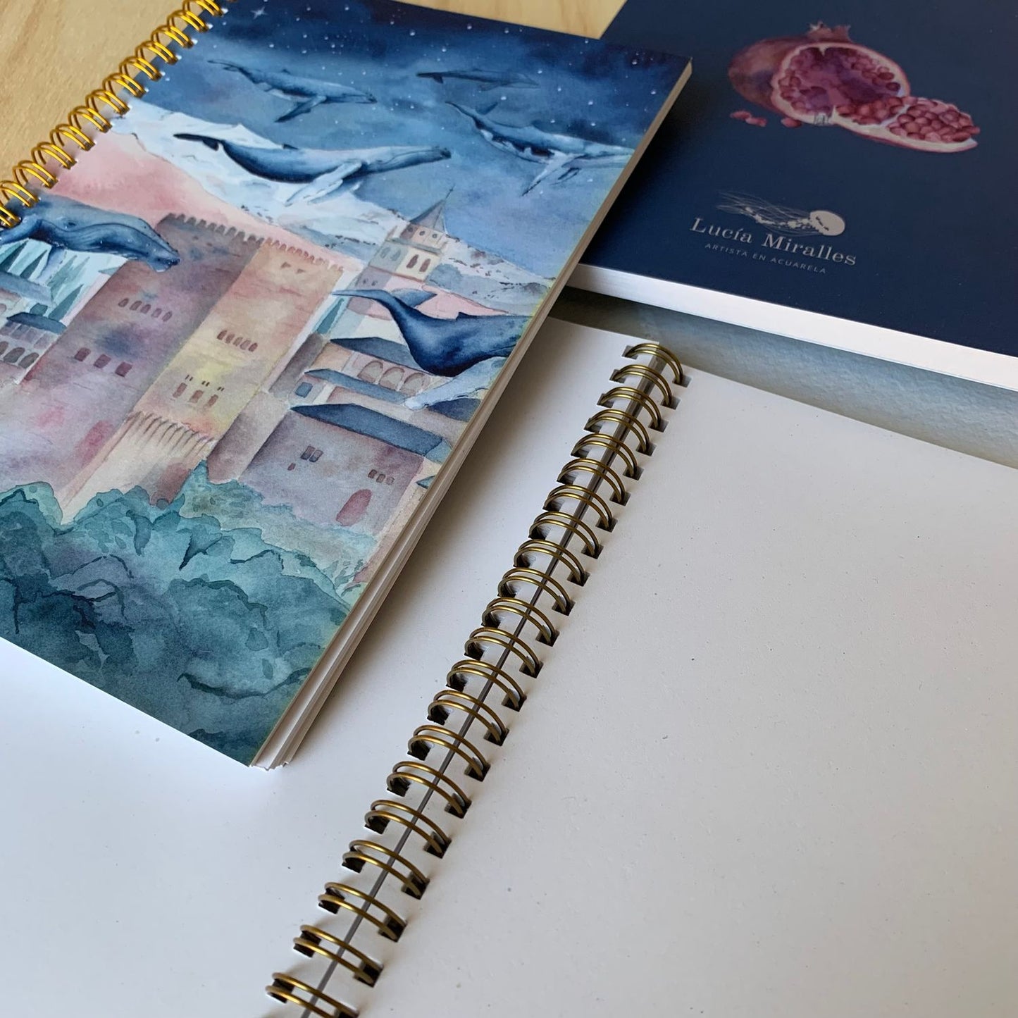 Cuaderno Ballenas en la Alhambra