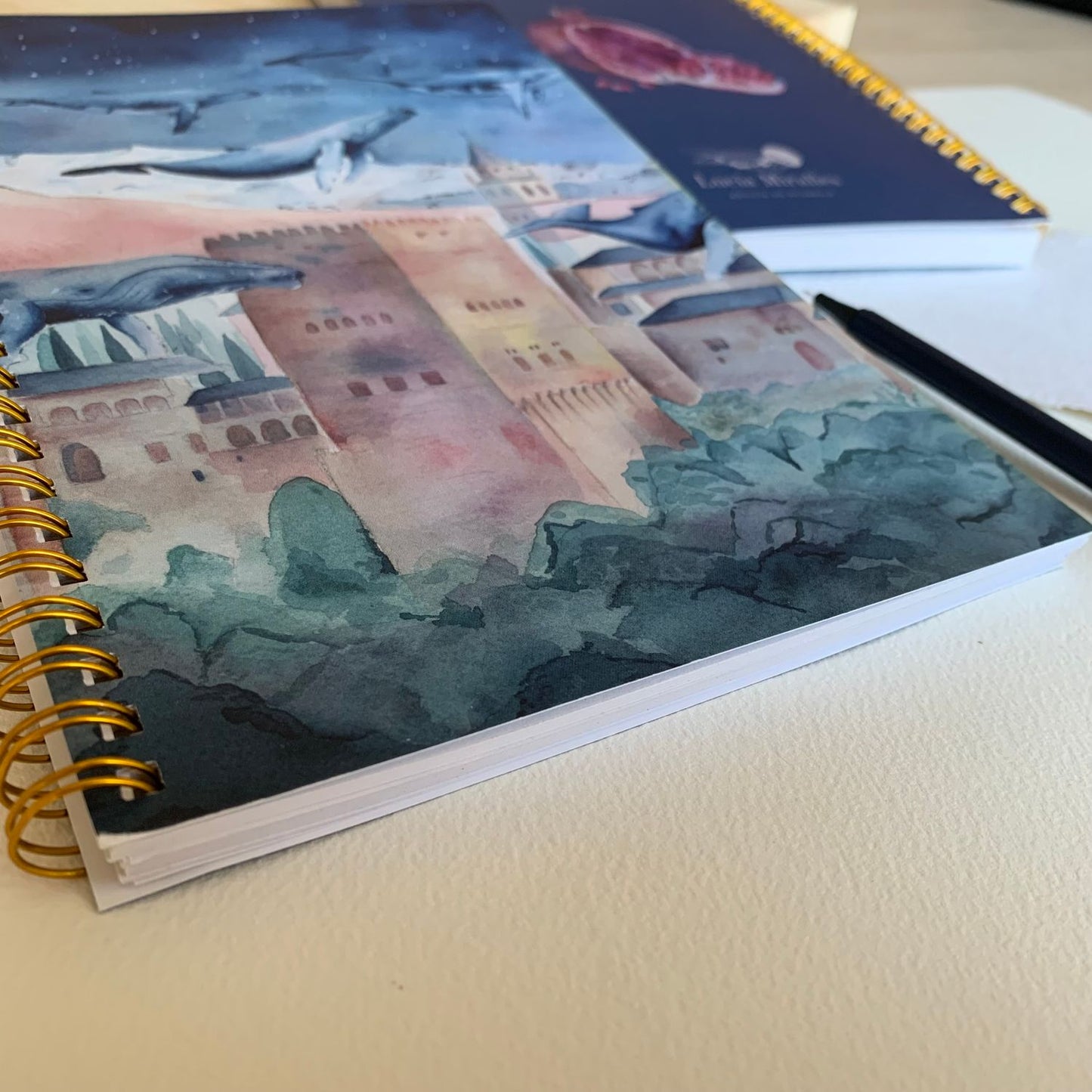 Cuaderno Ballenas en la Alhambra