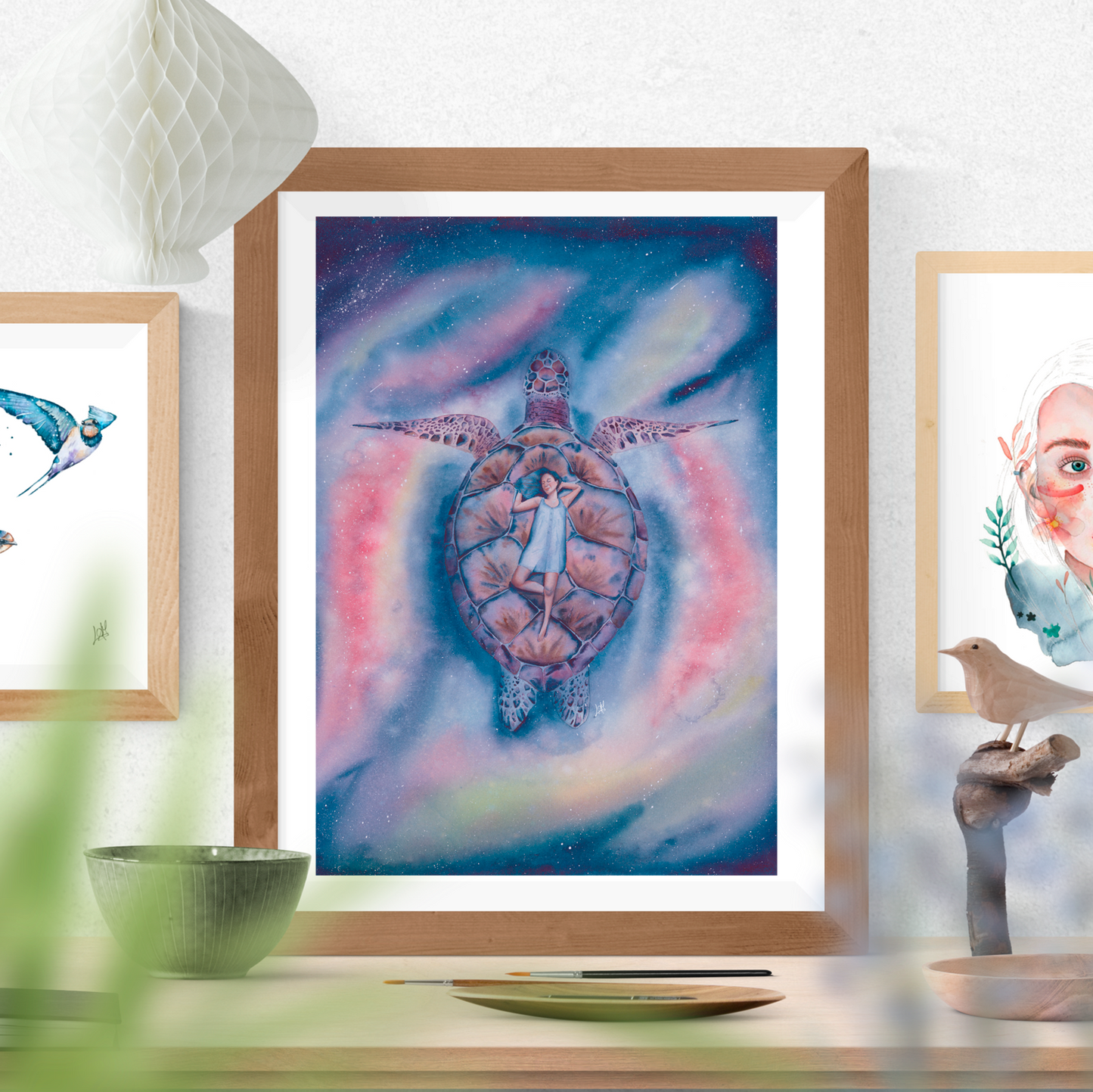 Calma para seguir nadando