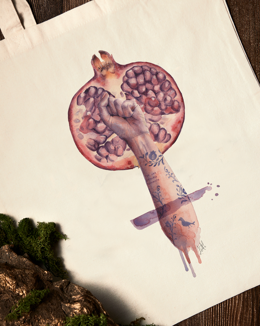 Totebag Granada feminista