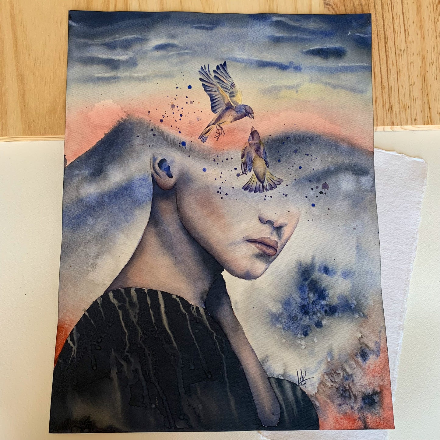 Original El vuelo del dilema